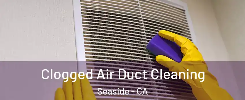  Clogged Air Duct Cleaning Seaside - CA