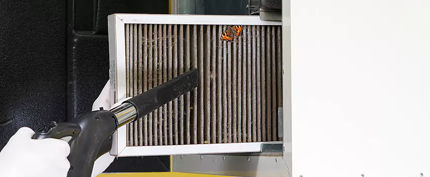 Clogged Air Duct Cleaning Process in Seaside, CA