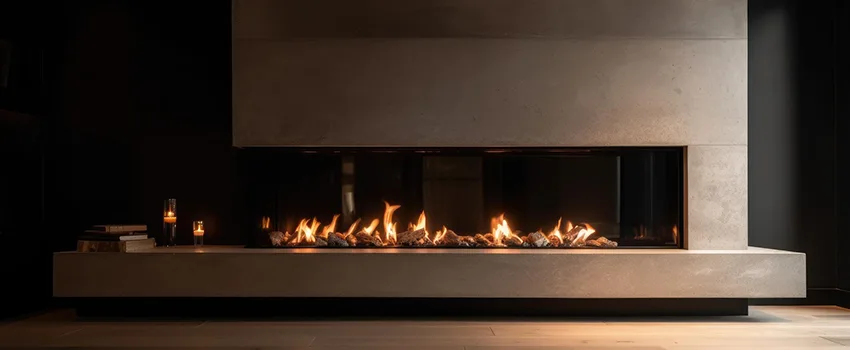 Gas Fireplace Ember Bed Design Services in Seaside, California