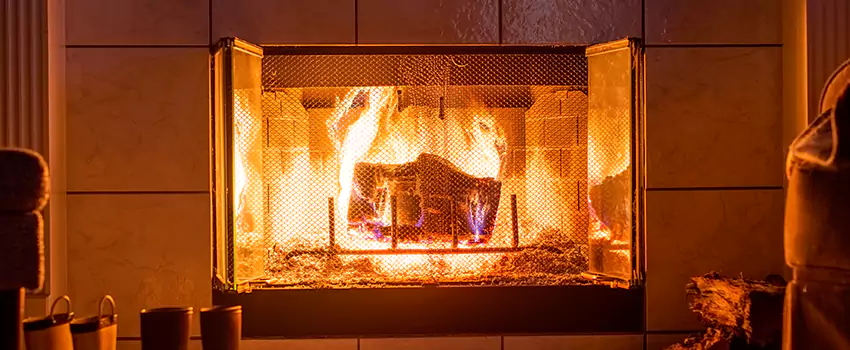 Mendota Hearth Landscape Fireplace Installation in Seaside, California