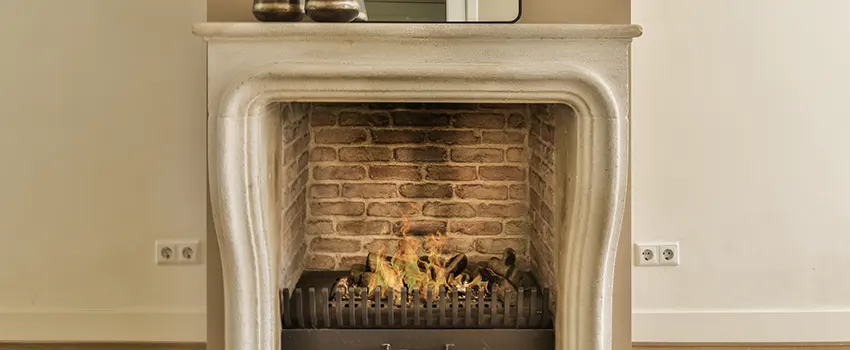 Vintage-style Fireplace Redesign in Seaside, California