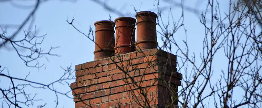 Chimney Crown Installation For Brick Chimney in Seaside, California