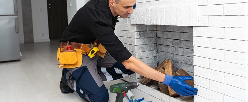 Fireplace Damaged Damper Frame Repair Services in Seaside, California