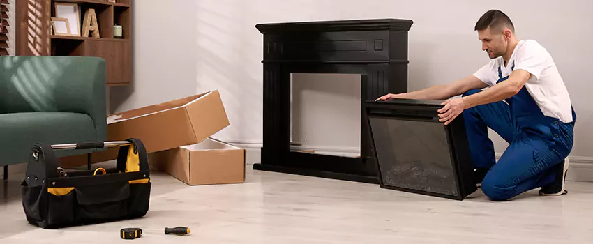 Old Rusted Metal Fireplace Repair And Replacement in Seaside, CA